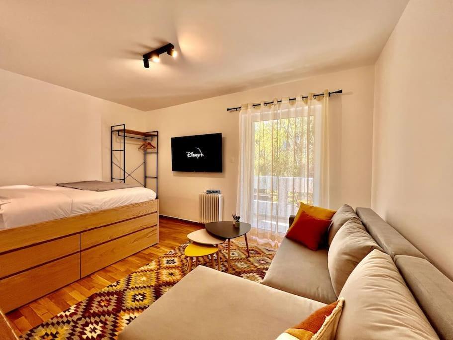 Lovely Studio 3-Min From Beach Palaio Faliro Exterior foto
